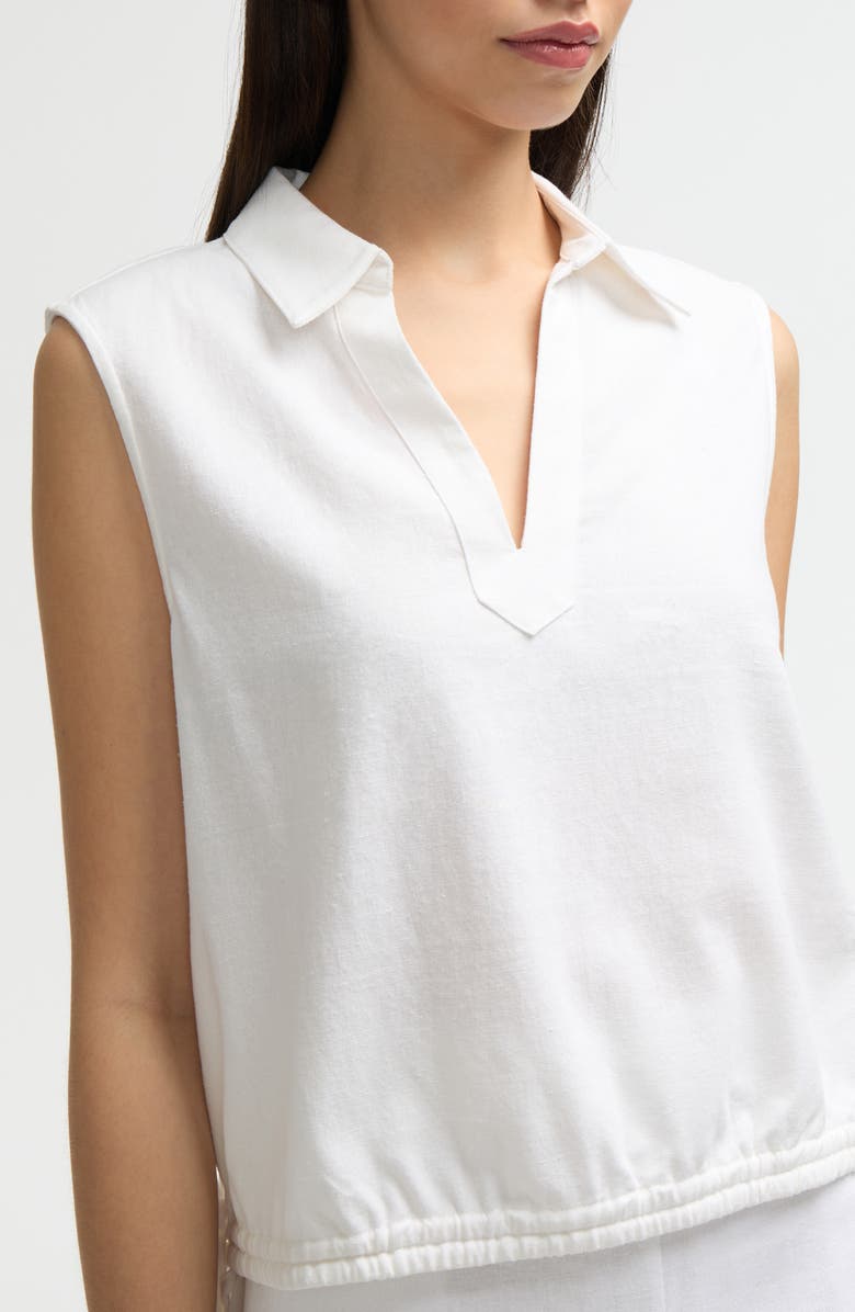 NVLT Sleeveless Drawstring Hem Top, Alternate, color, 