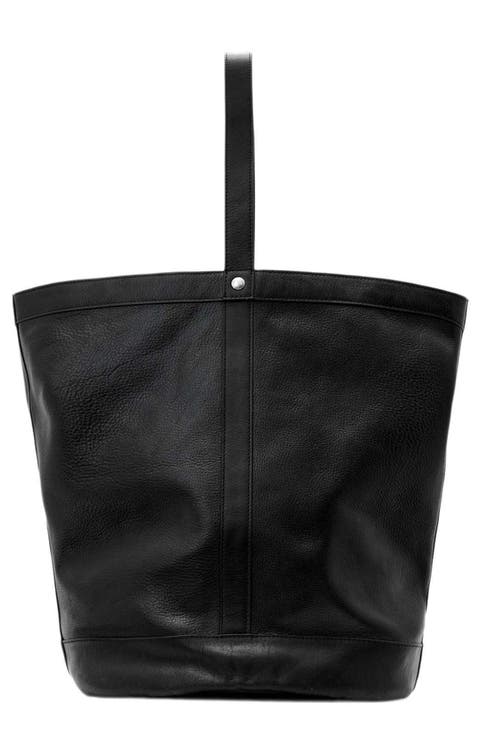 Bucket Leather Sling Bag