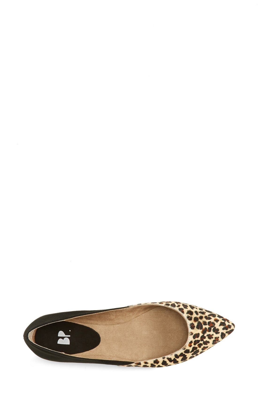 BP. 'Doubletime' Pointy Toe Flat, Alternate, color, 