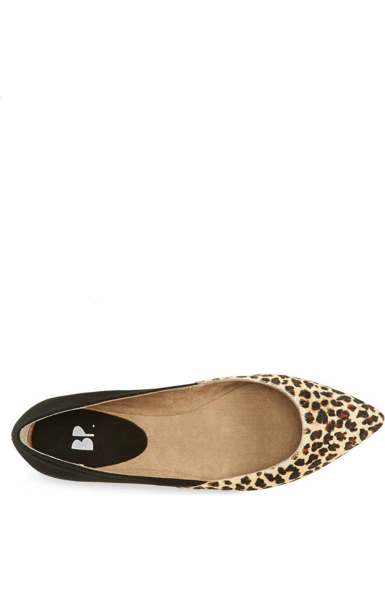 BP. 'Doubletime' Pointy Toe Flat, Alternate, color,