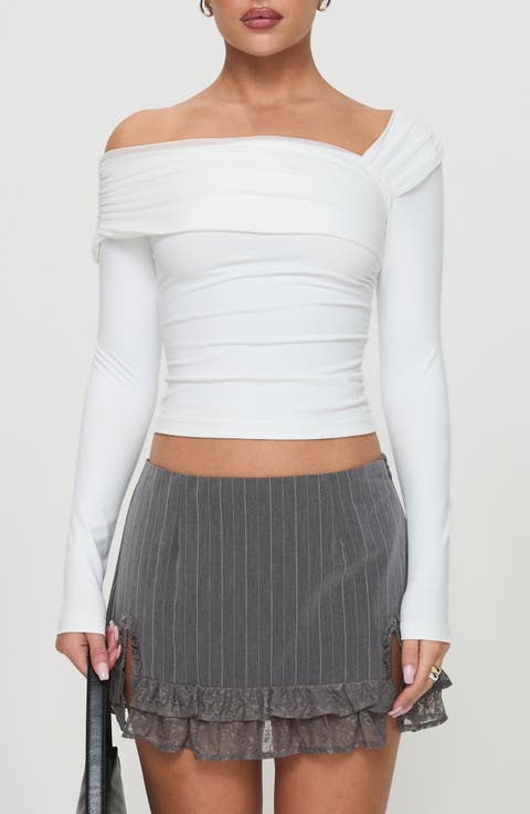 Lynsey Long Sleeve Crop Top