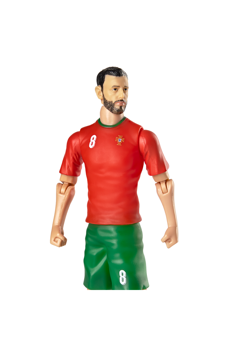 SOCKERS Portugal National Bruno Fernandes 8" Collectible Soccer Action Figure, Alternate, color, No Color