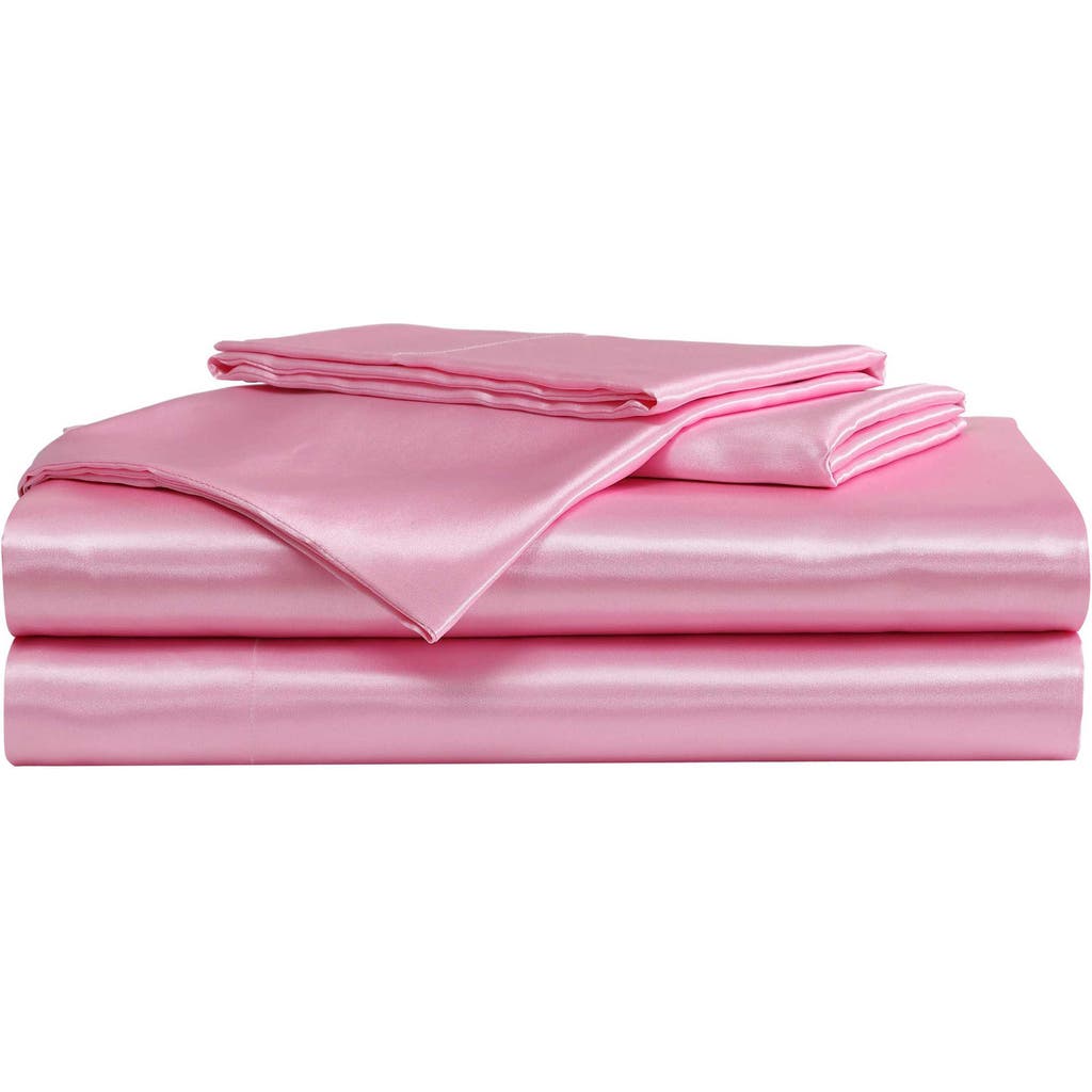 BETSEY JOHNSON BETSEY JOHNSON SOLID SATIN SHEET SET