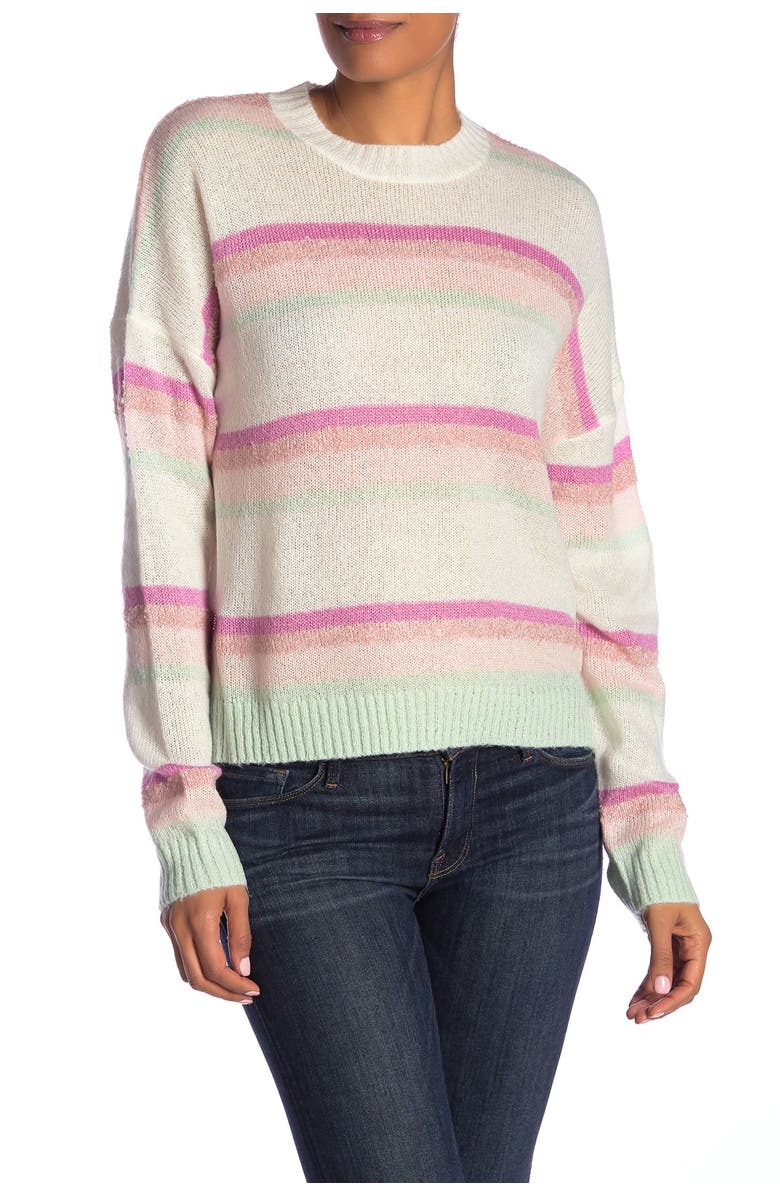 Abound Knit Stripe Sweater, Alternate, color, 