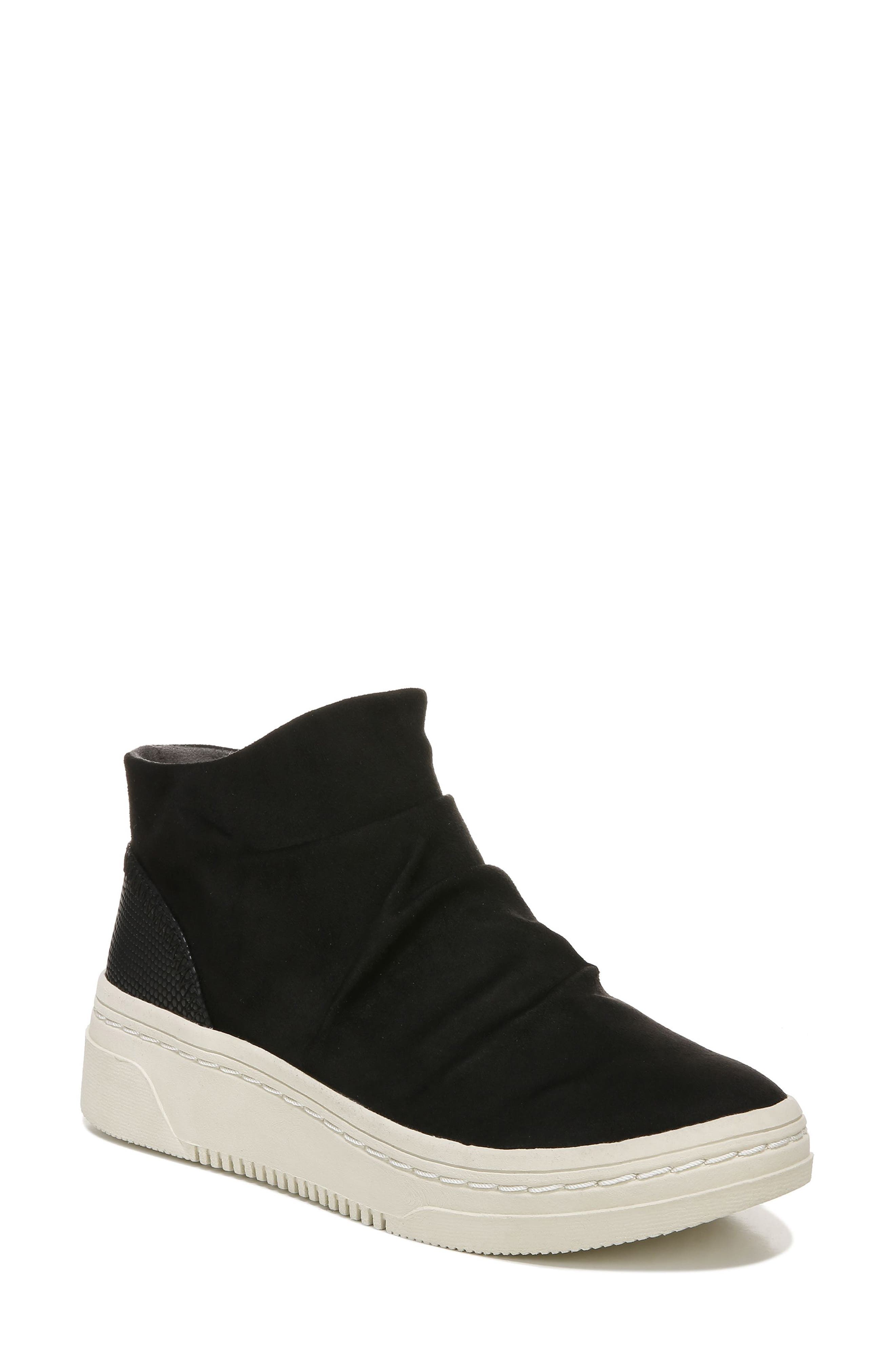 Dr. Scholl's Energy Ruched Platform High Top Sneaker, Main, color, 