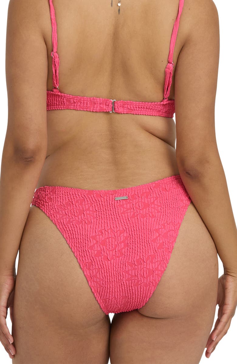 Billabong We're Wild Hike Bikini Bottoms, Alternate, color, Paradise Pink