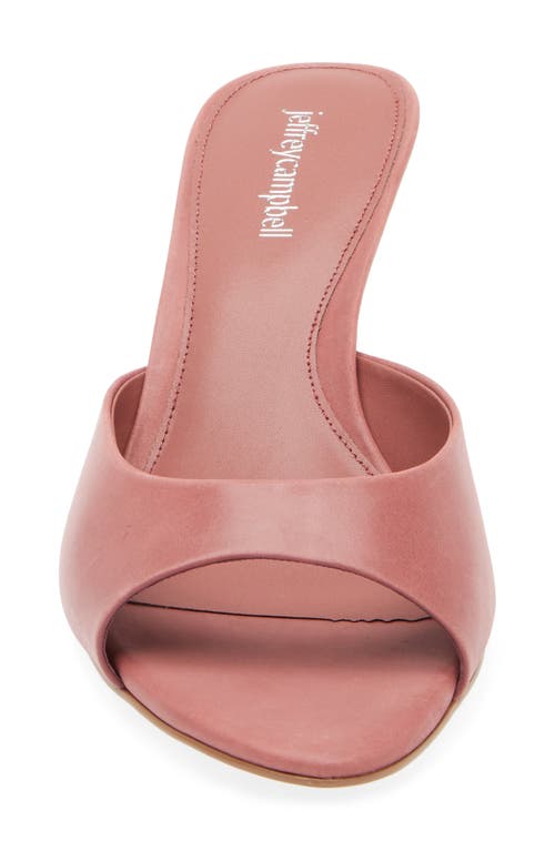 Jeffrey Campbell Spy-kid Slide Sandal In Mauve