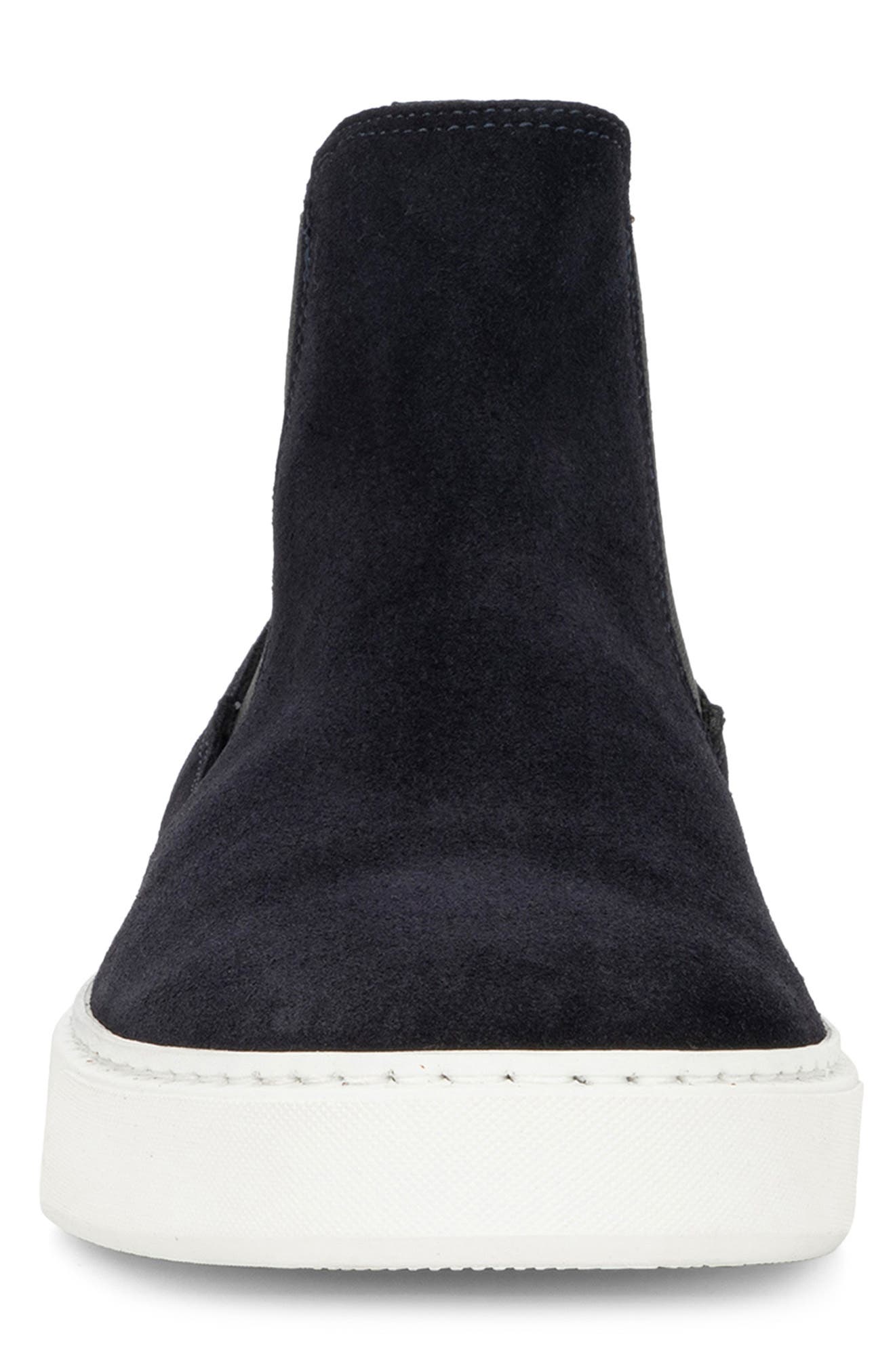 Aquatalia Demario Chelsea Sneaker, Alternate, color, Dark Blue