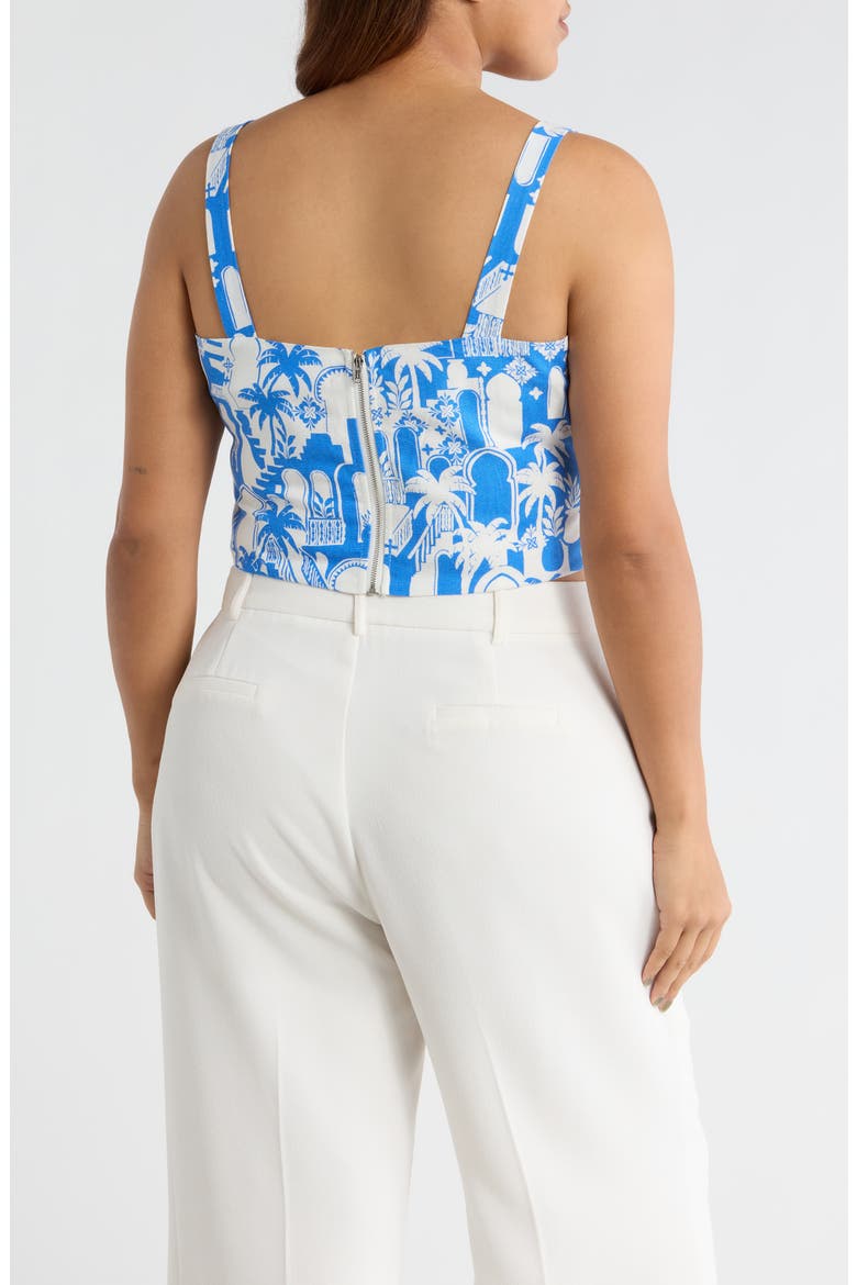 Nalina Crop Top, Alternate, color, WHITE-BLUE