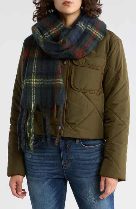 Tasha Combo Plaid Scarf