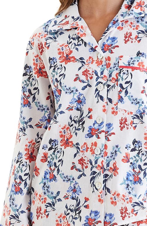 Papinelle Harper Cozy Full Length Pj Set In Snow White