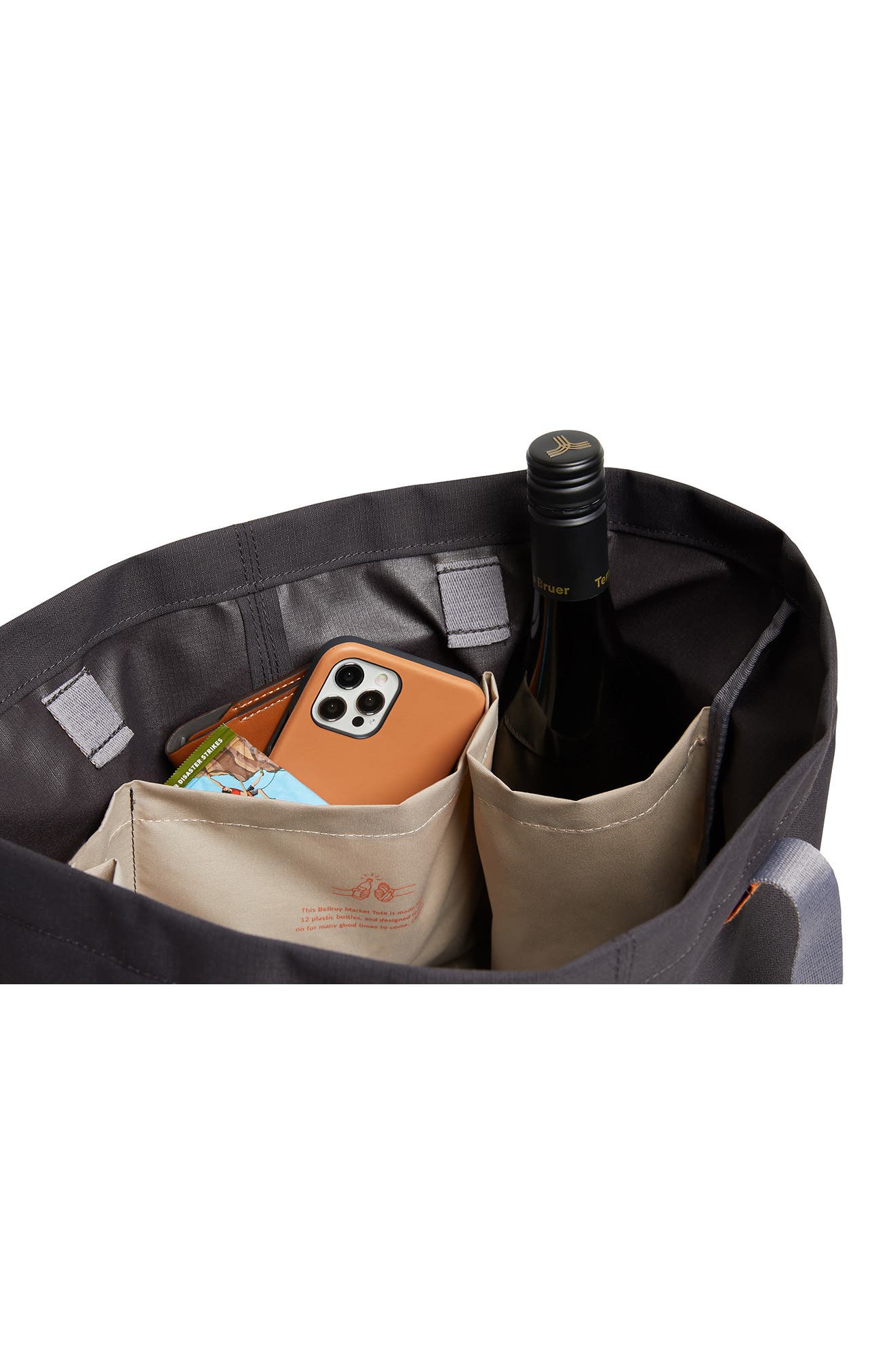 Bellroy Market Tote Bag, Alternate, color, Black