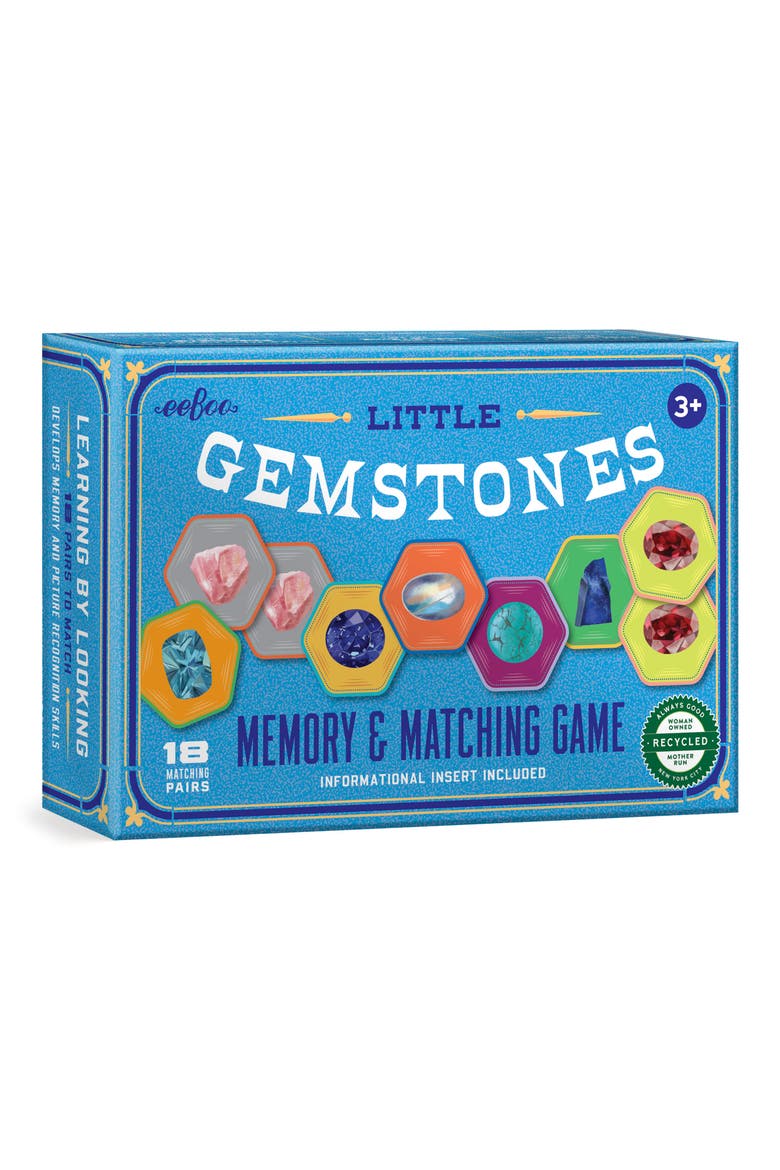 Gemstones Little Matching Game, Main, color, MULTI