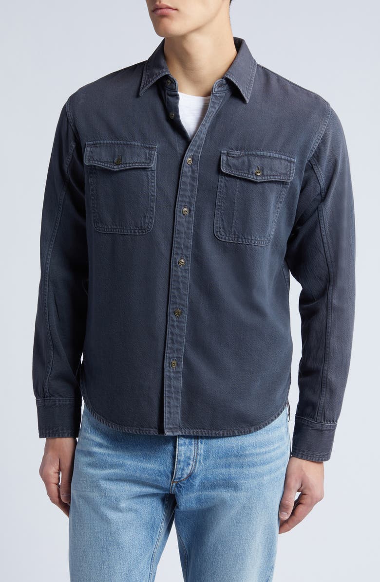 rag
bone Jack Engineered Denim Button-Up Shirt, Alternate, color, Minna