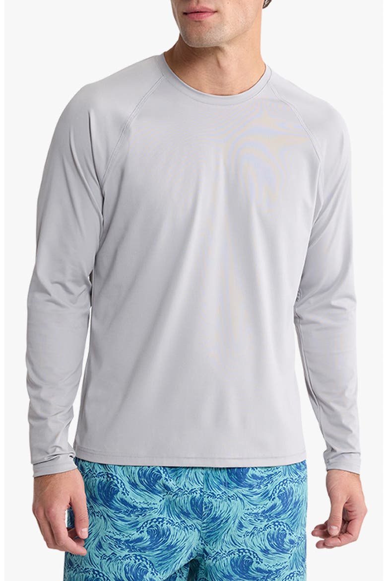 Anchor Long Sleeve Rashguard, Main, color, SEASTONE