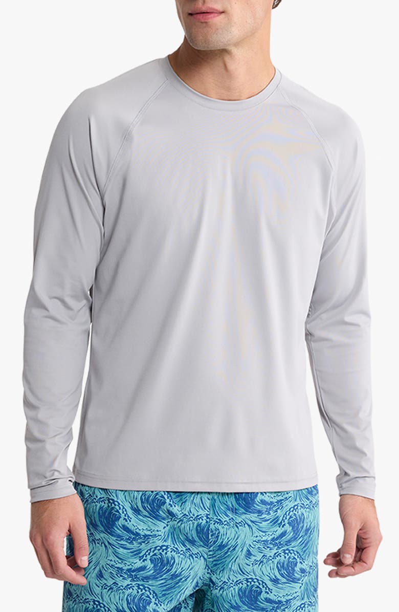 Fair Harbor Anchor Long Sleeve Rashguard, Main, color, Seastone