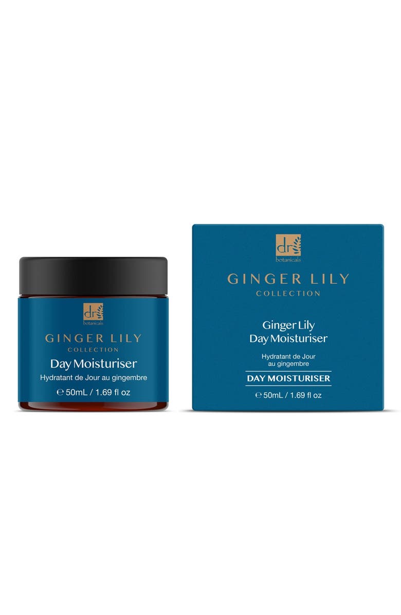 DR BOTANICALS Gingerlily Day Moisturiser 50ml, Alternate, color, White