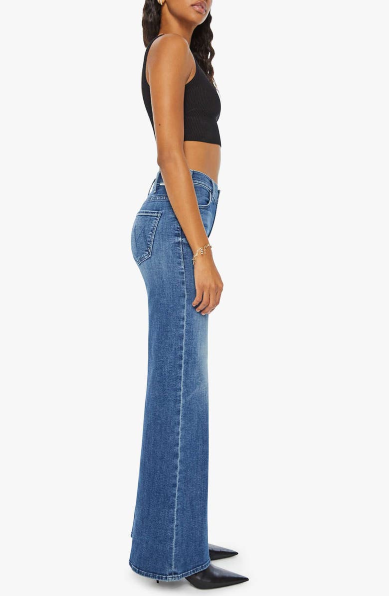 MOTHER The Hustler Roller Skimp Flare Jeans, Alternate, color,