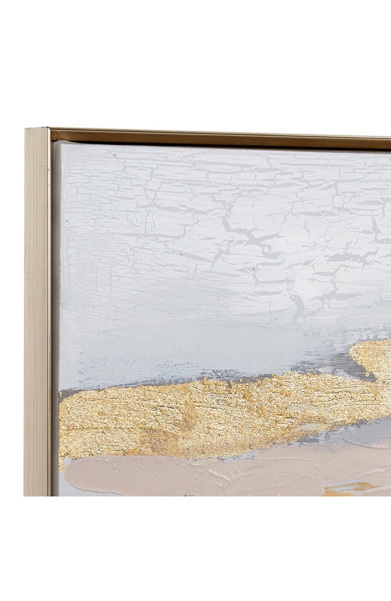 WILLOW ROW Abstract Multi Color Hand Painted Canvas Wall Art - 60" X 20", Alternate, color, Multi