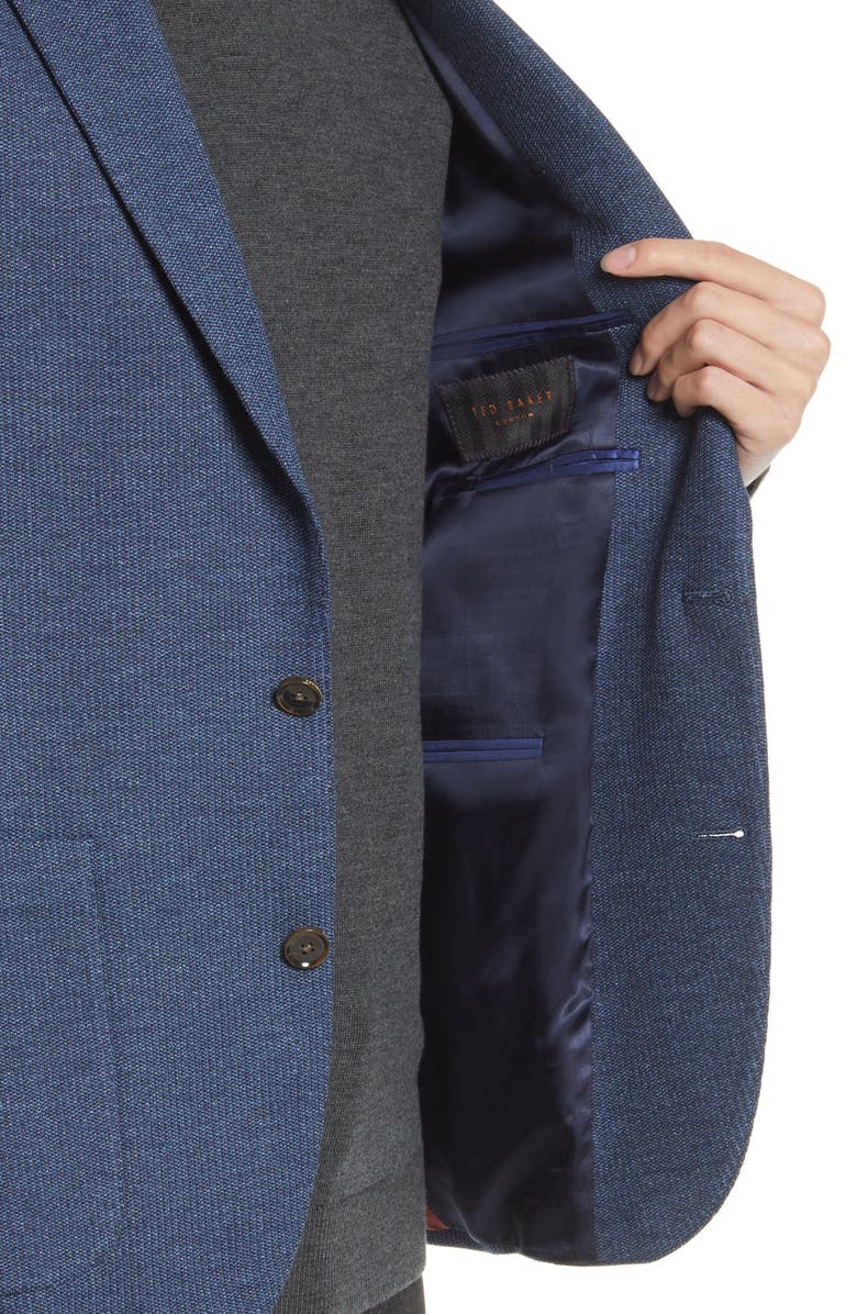 Ted Baker London Tom Heathered Knit Sport Coat, Alternate, color,