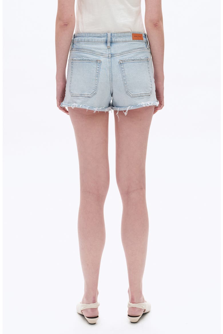 Cutoff Denim Shorts, Alternate, color, LIGHT BLUE
