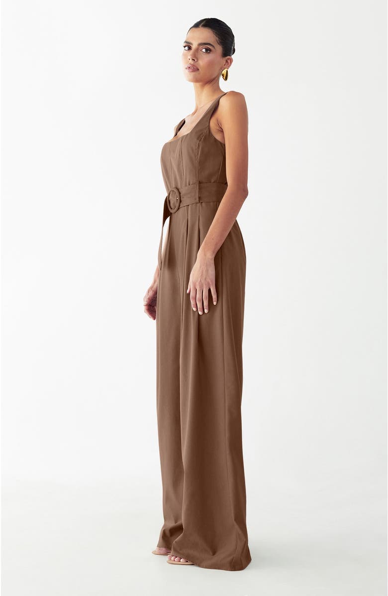 WILLA Annika Jumpsuit, Alternate, color, Mocha