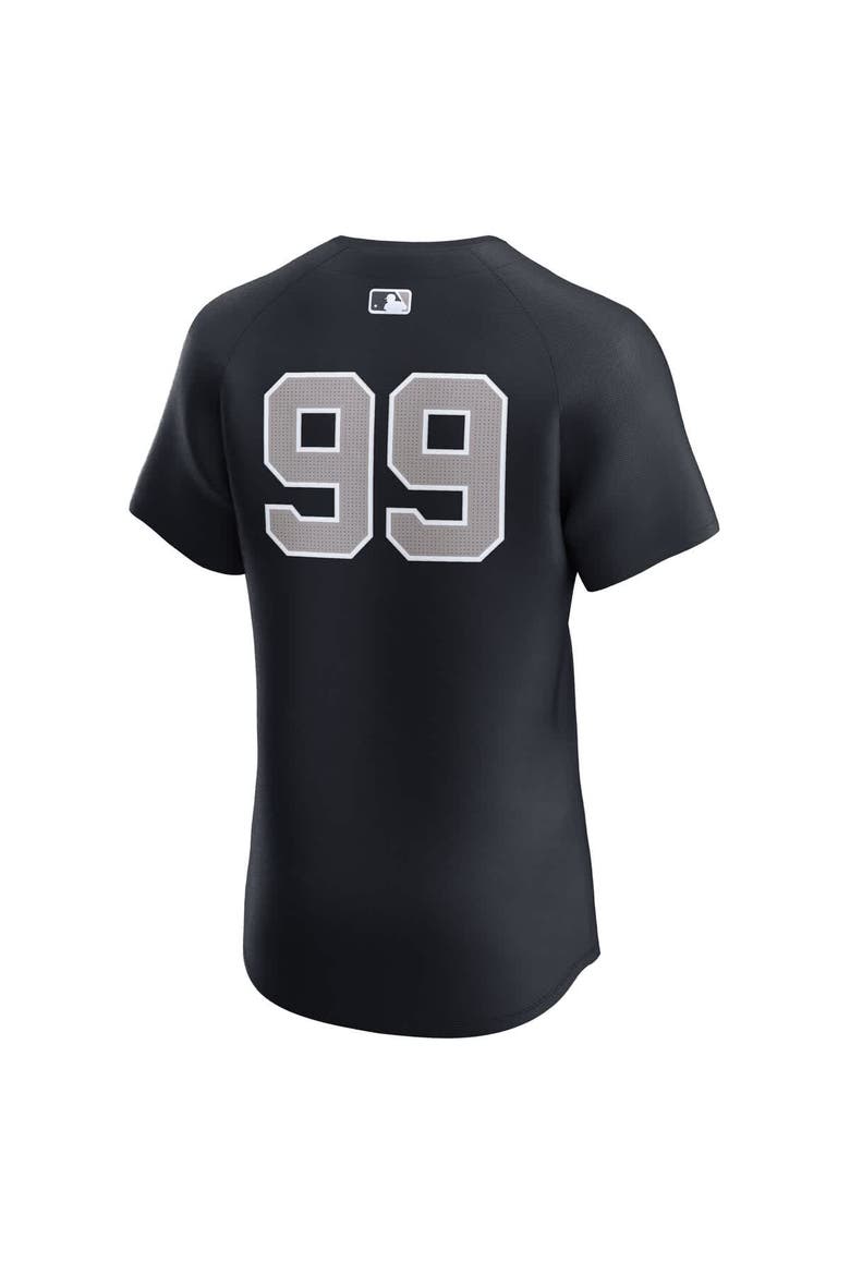 Men's Nike Aaron Judge Navy New York Yankees Alternate 1 Elite Player Jersey, Alternate, color, Navy