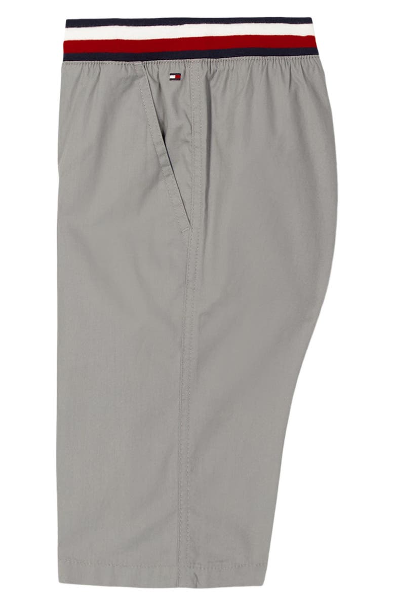 Tommy Hilfiger Kids' Woven Rib Waist Shorts, Alternate, color, Monument