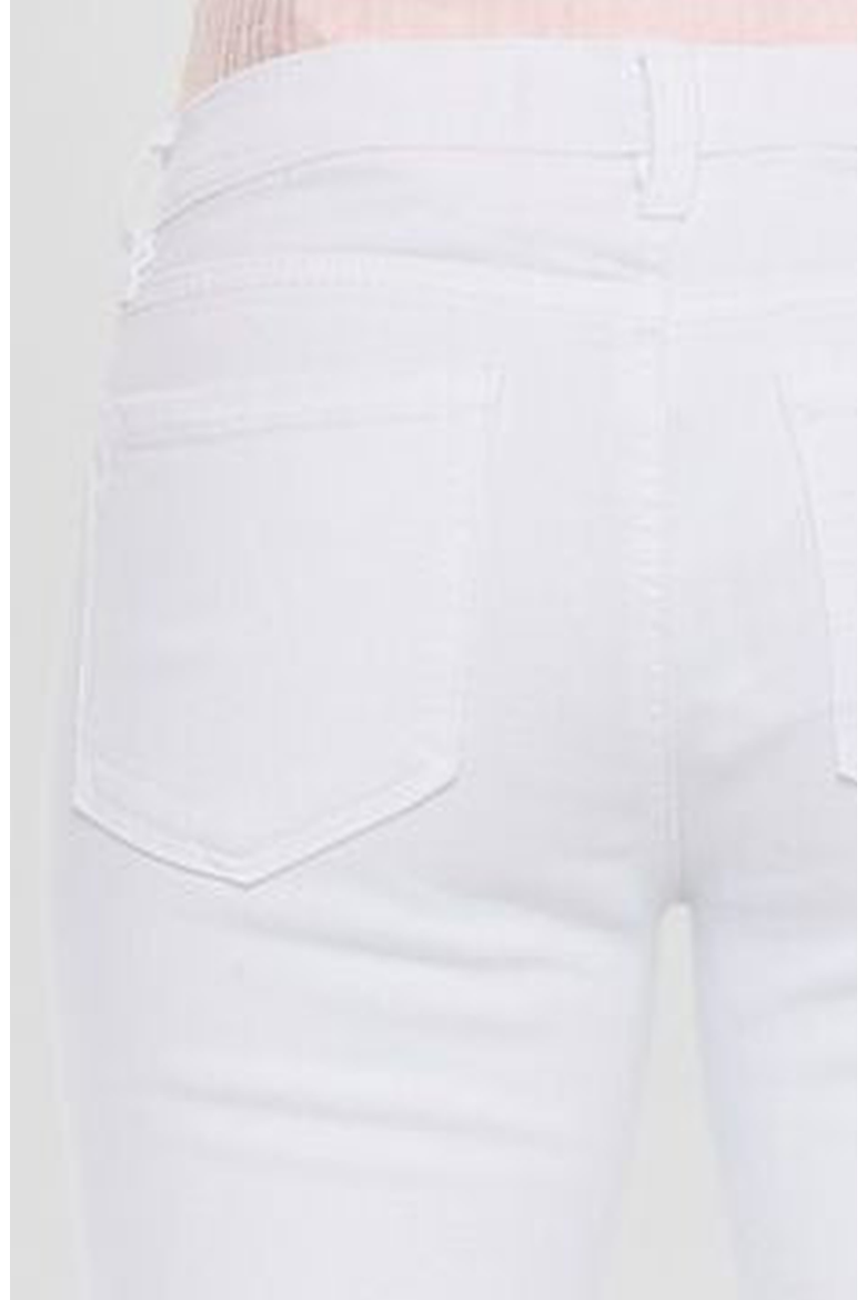 Mai Mid Rise Y2K Bootcut Jeans, Alternate, color, White