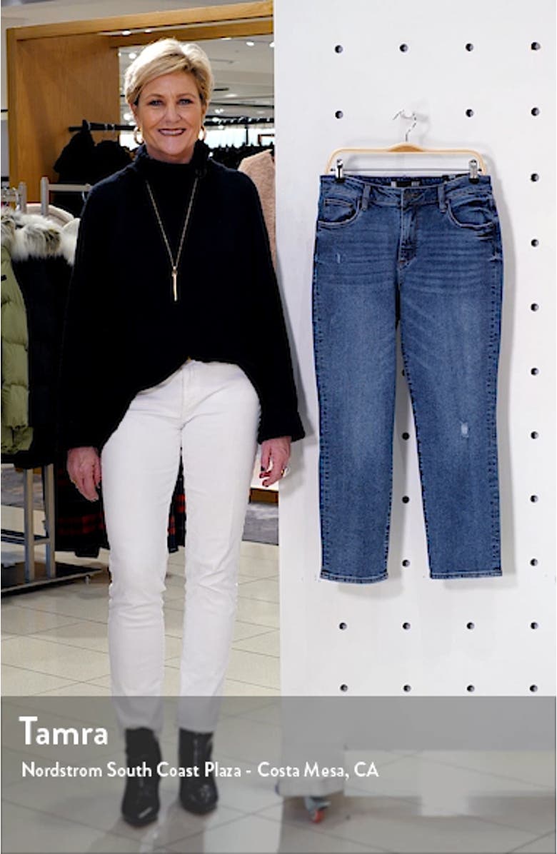 Reese High Waist Ankle Straight Leg Jeans, sales video thumbnail
