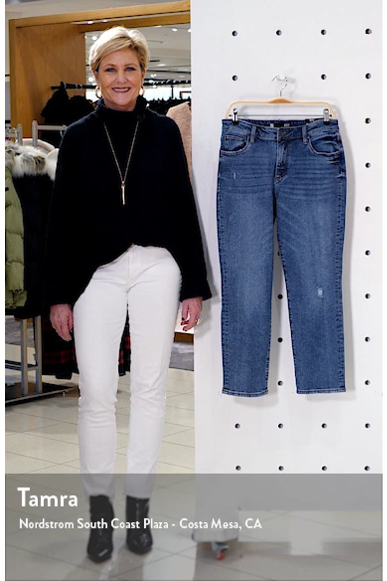 Reese High Waist Ankle Straight Leg Jeans video