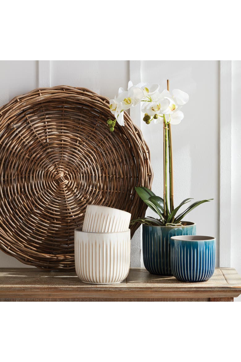 Jules Round Trays St/2, Alternate, color, Brown