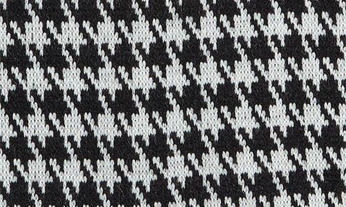 Iris & Ivy Kids' Houndstooth Dress & Cardigan Set In Black