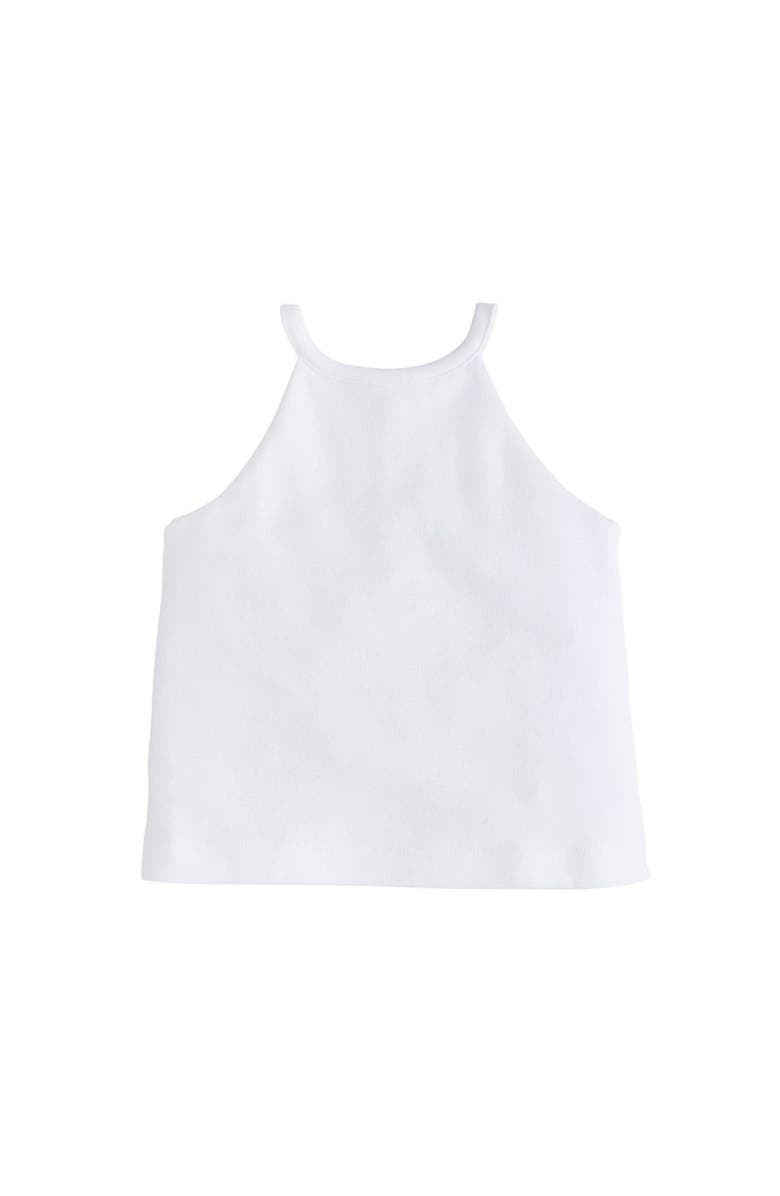 BISBY Kids' Knit Halter Top, Main, color, White
