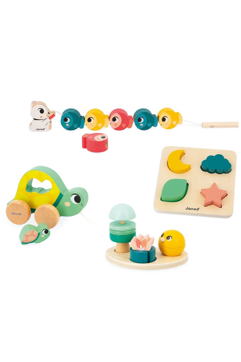Developmental Activity Box - 18 Months & Up, Main, color, YELLOW