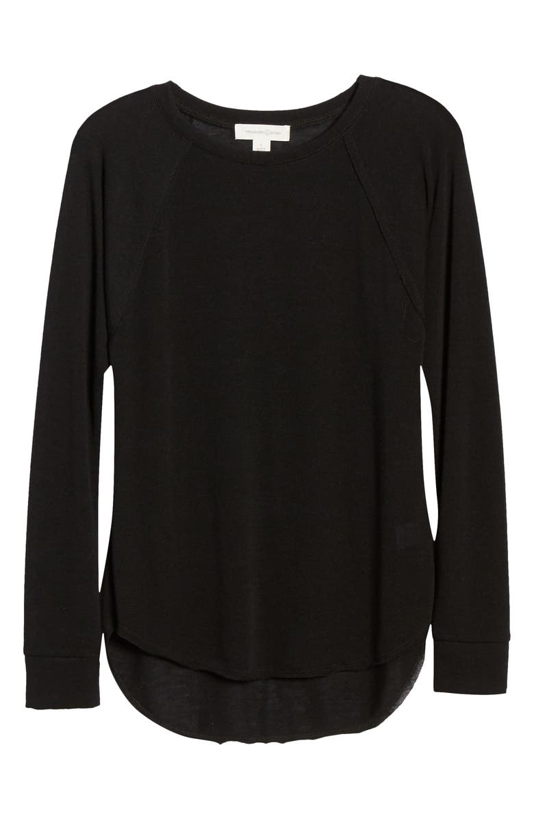 Treasure & Bond Curved Hem Tee, Alternate, color,