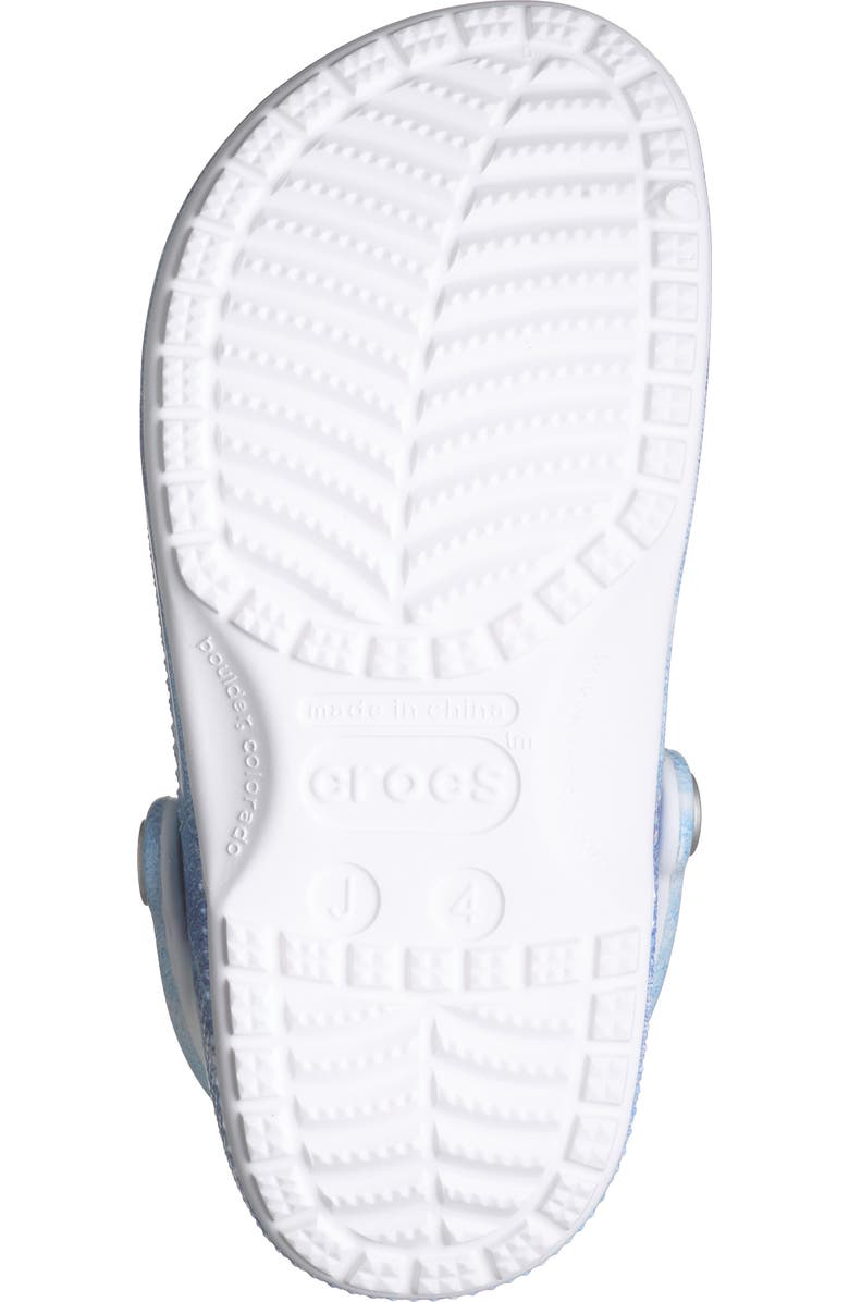 CROCS Kids' Denim Patch Print Clog, Alternate, color, Blue/ White Multi