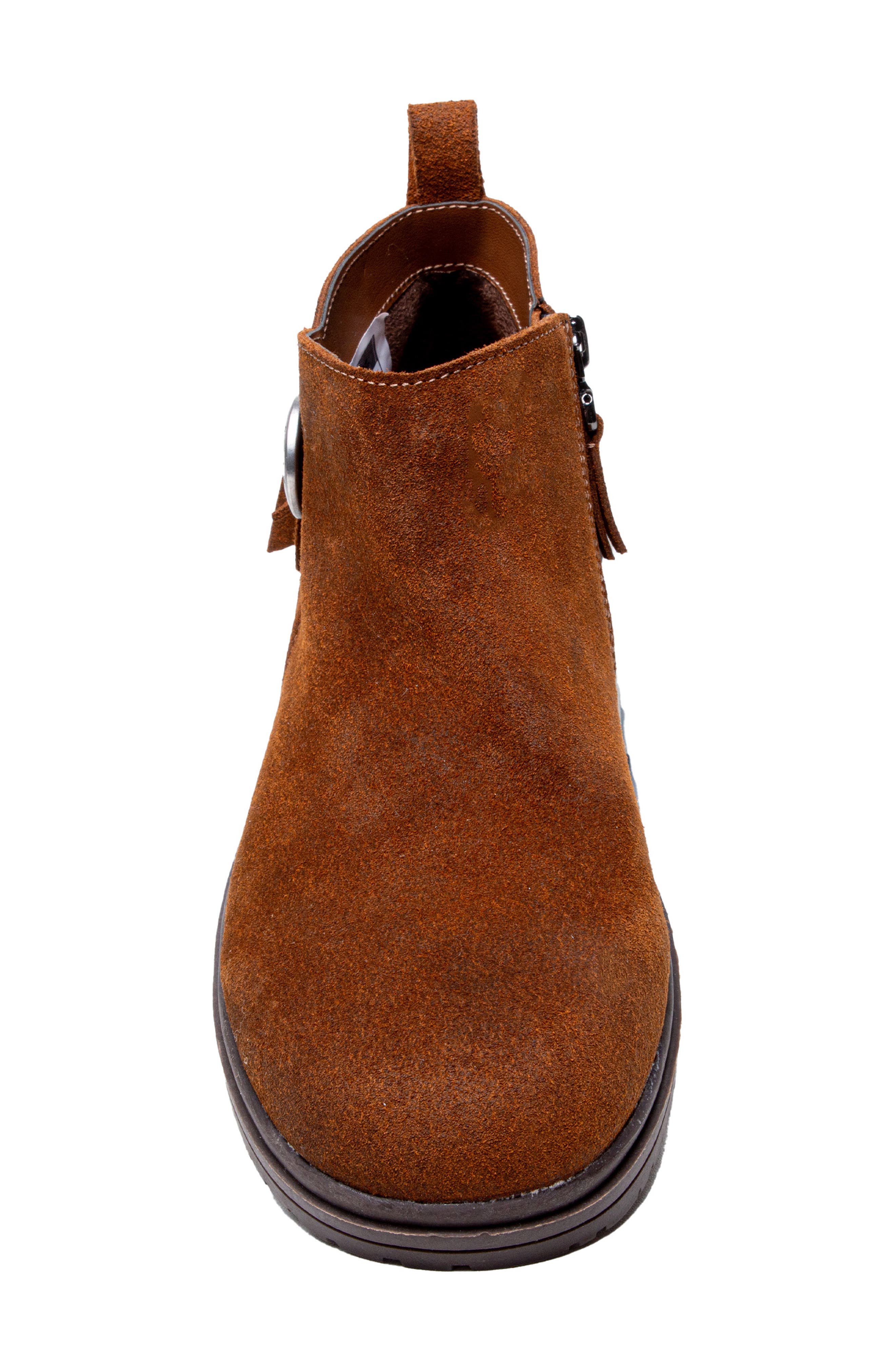 Joyelle Bootie, Alternate, color, BROWN