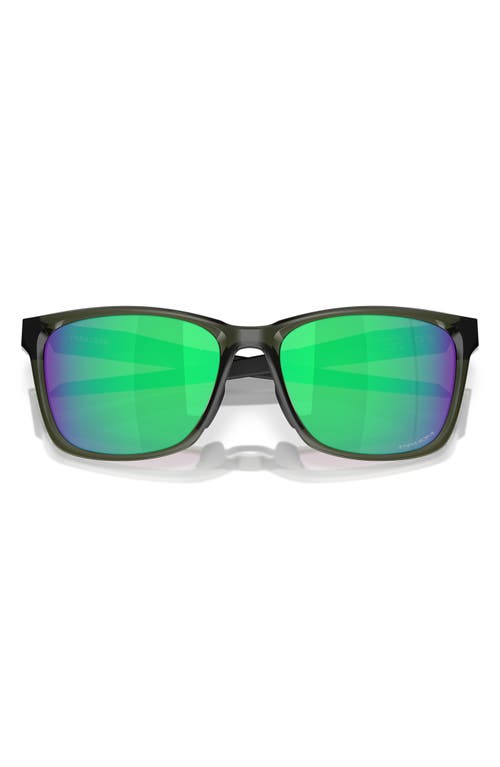 Oakley 57mm Prizm™ Polarized Square Sunglasses In Olive