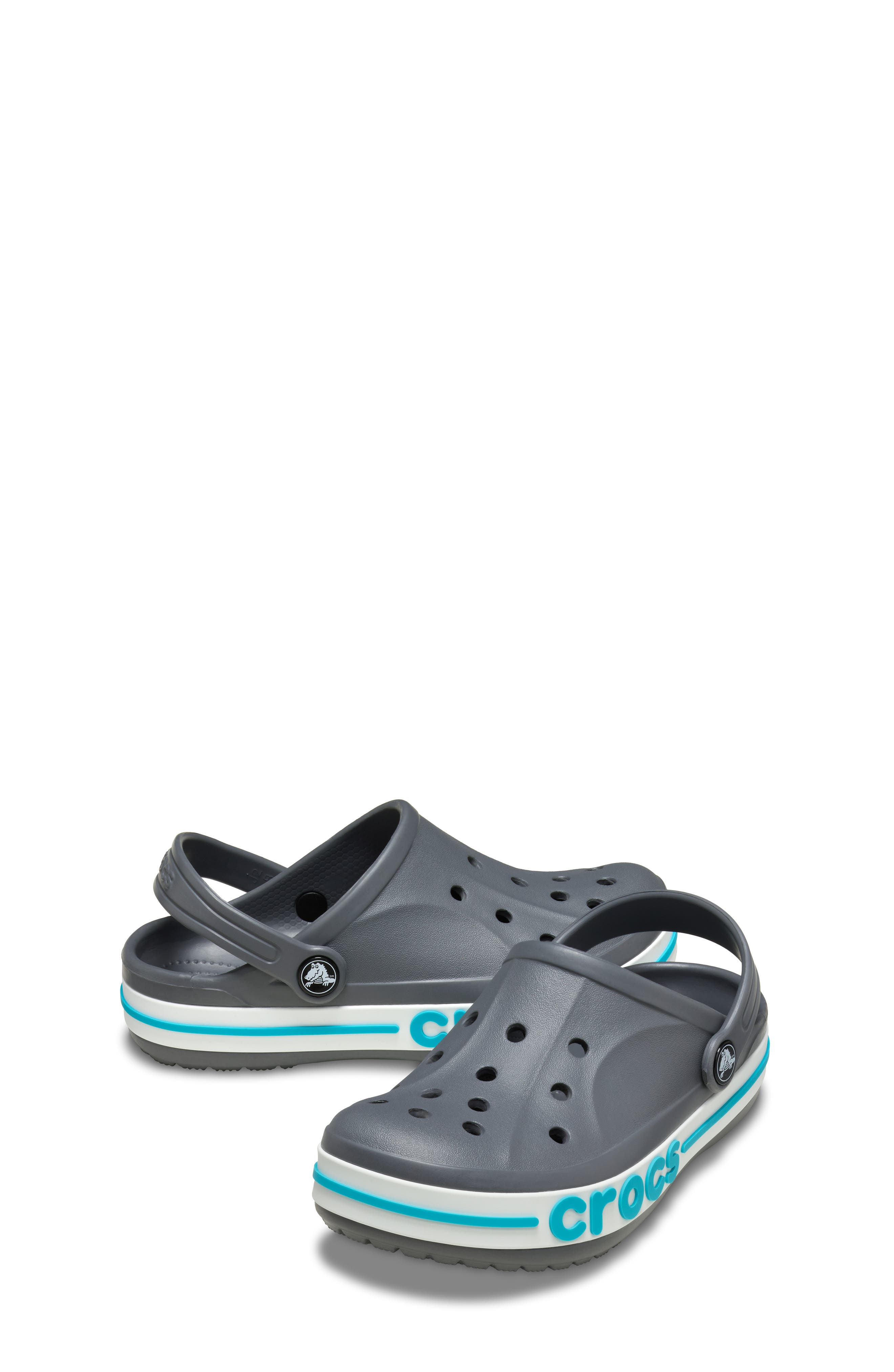 CROCS Kids' Bayaband Clog, Alternate, color, Charcoal Multi