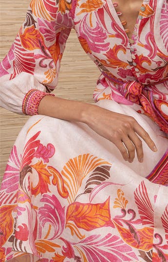 Belize Linen Maxi Dress