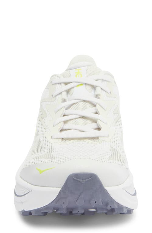 Hoka Challenger 8 Running Shoe In White