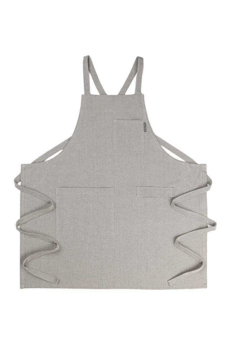 Crossback Apron - Heavy Twill Solid, Alternate, color, Charcoal