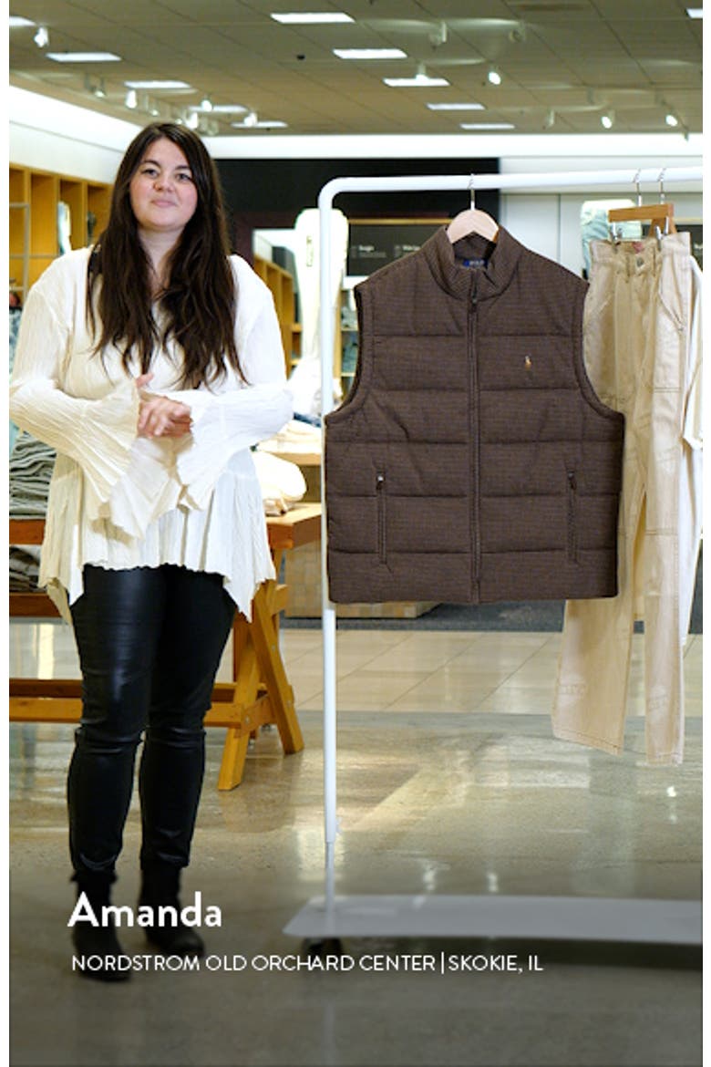 Dogtooth Double Knit Quilted Vest video