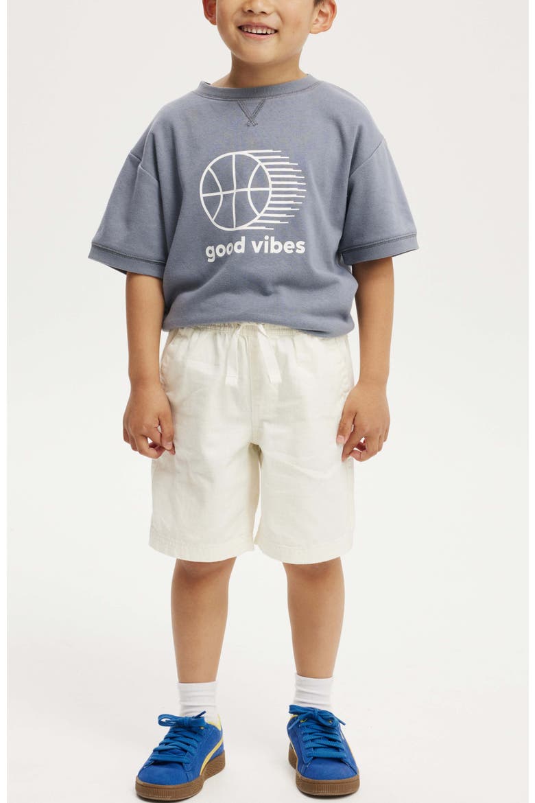 Kid's Eric Easy Short, Alternate, color, White Texture