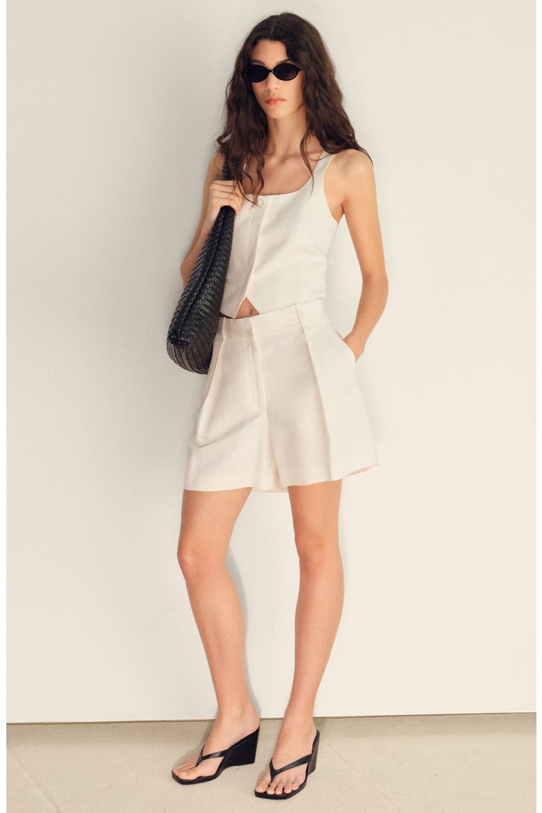 Suit Vest, Alternate, color, WHITE