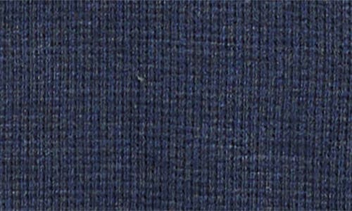 7 For All Mankind Colorblock Waffle Knit Footie In Blue