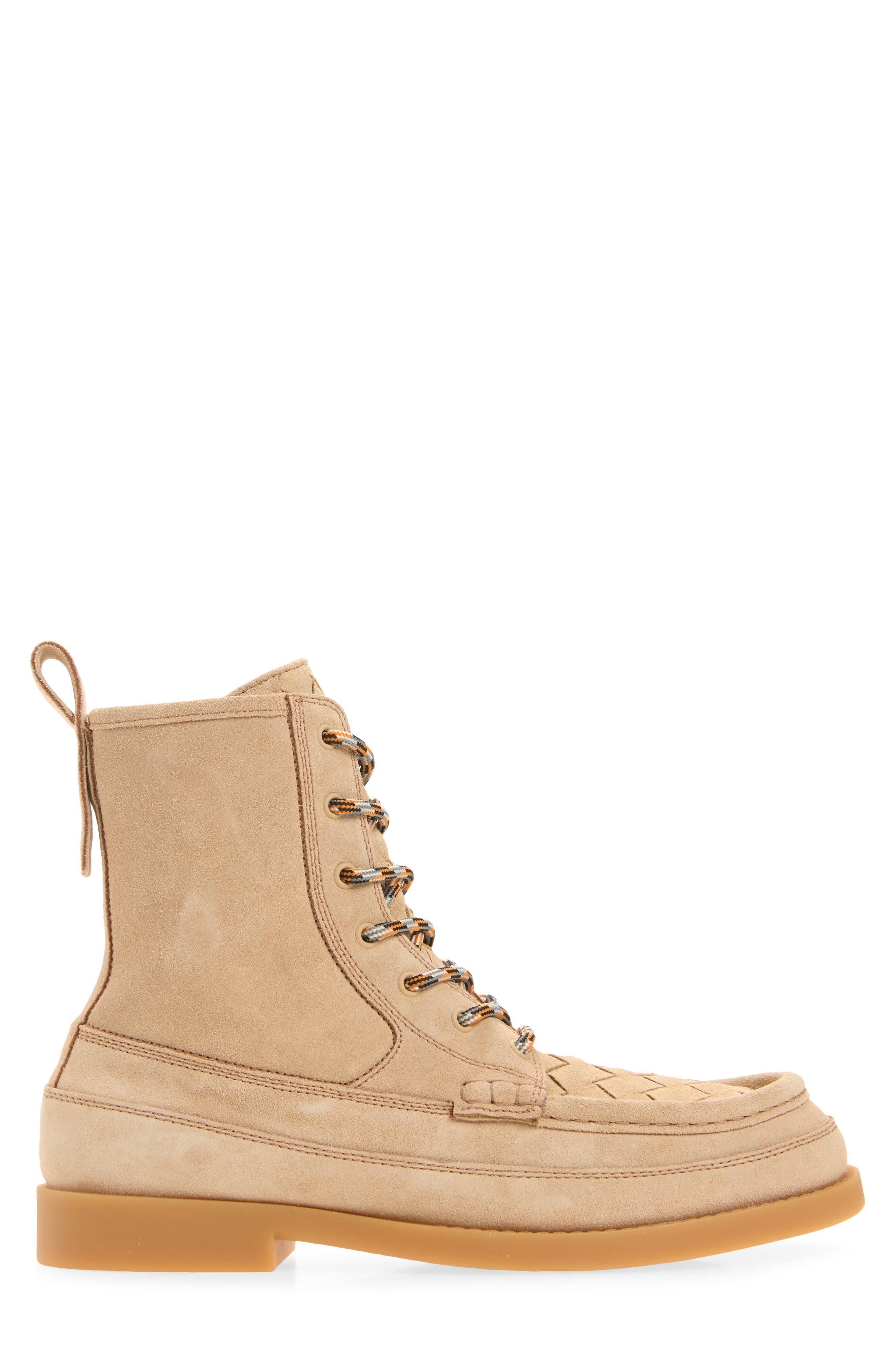 Pier Intrecciato Leather Ankle Boot, Alternate, color, 9677 SHORE