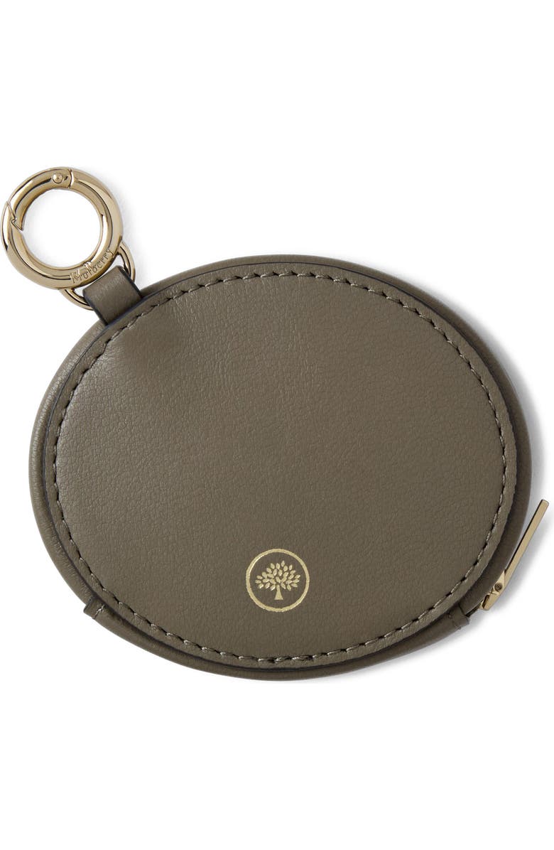 Mulberry Zipped Case Keyring, Alternate, color, Linen Green