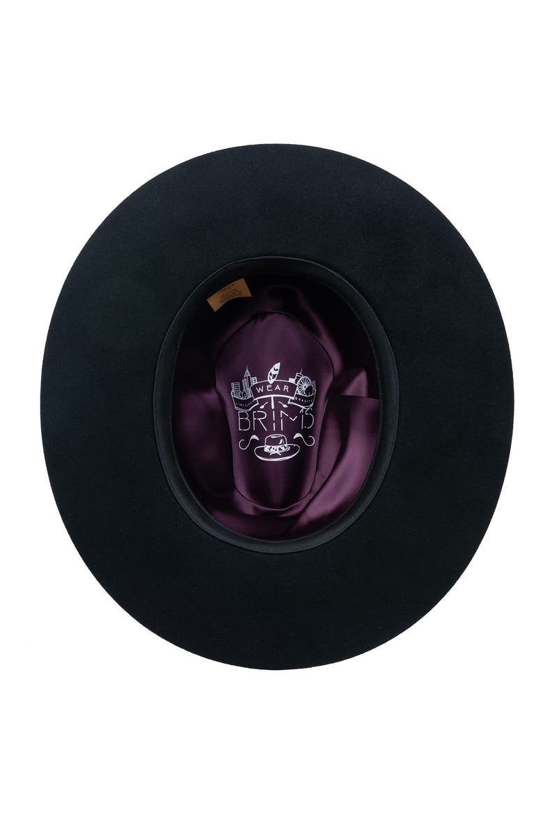 44 Bandana Bow Fedora, Alternate, color, BLACK